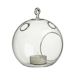 Hanging Globe Votive/Terrarium Style Holder