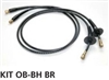 Uflex Hose Kit with Restrictors, OB-BH-BR