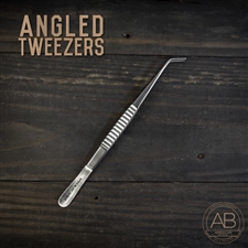 American Bonsai Stainless Steel Angled Tweezers: Standard Issue