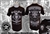 Biker Cross V2 Mens Black Super Vintage Wash T Shirt Rock n Roll Heavy Metal Sturgis