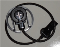 Gas Mask Detachable Microphone and Cable Assembly