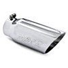 MBRP 4x5" Polished T-304 Stainless Steel Diesel Dual Wall Exhaust Tip Angle Cut