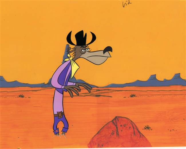 Original production cel of Slim from Deputy Droopy (1955)