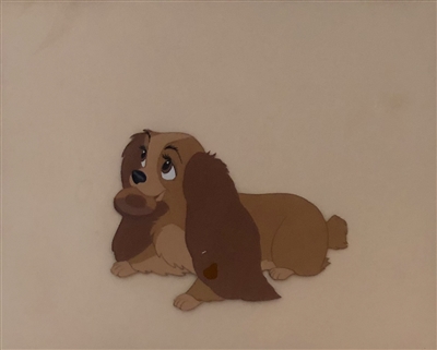 Original Production Cel of Lady from Lady and the Tramp (1955)