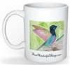 "Hummingbird" Coffee Cup