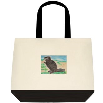 "Beaver" Tote Bag