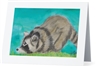 "Racoon #1" Note Cards