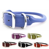 Rolled Leather Dog Collars | Leash
