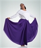 Women's Chiffon Full Length Floor Skirt including plus size - You Go Girl Dancewear