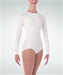 Body Wrappers Plus Size Long Sleeve High Neck Leotard