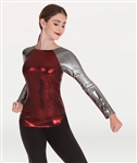 Body Wrappers Adult Two-Toned Pullover
