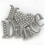 Dasha I Love Dance Pin