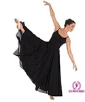 Eurotard Plus Triple Panel Lyrical Skirt, 40" Length - You Go Girl Dancewear
