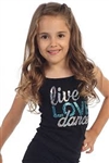 Idea Kids Live, Love, Dance Sequin Cami