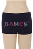 Sequin & Stud "Dance" Boy Shorts