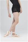 Wear Moi Youth Lace-Like Knitted Acrylic Shorts
