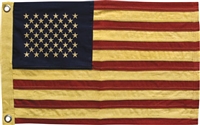 Tea Stained American Flag Small