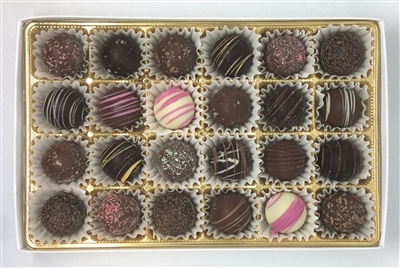 24 count Box of Bite-Sized Truffles image