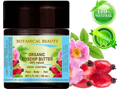 Botanical Beauty ORGANIC Rosehip Oil butter
