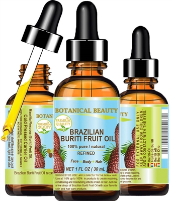 Brazilian Buriti Fruit Oil Botanical Beauty