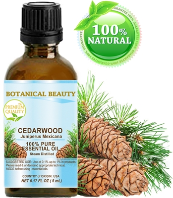 Cedarwood Essential Oil Botanical Beauty