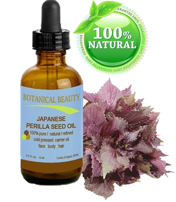 Japanese Perilla Seed Oil Botanical Beauty