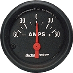 Auto Meter 2644 Z Series 60-0-60 amps Ammeter Gauge