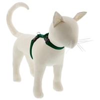 Lupine 1/2" Green 12-20" H-Style Cat Harness