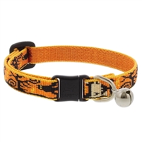 Lupine 1/2" Spooky Cat Safety Collar with Bell
