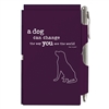 A Dog can change the way you see the World Wellspring Flip Notepad with Pen