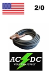 100 Foot 2/0 Welding Cable Lead with Electrode Holder Stinger Whip & Lug