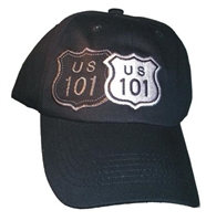 US 101, black shadow cap