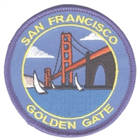 SAN FRANCISCO GOLDEN GATE souvenir embroidered patch