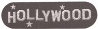 HOLLYWOOD sign souvenir embroidered patch