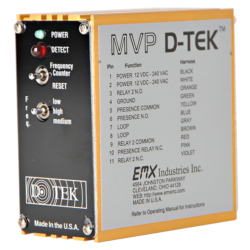EMX MVP D-Tek Multi-Voltage Vehicle Loop Detector