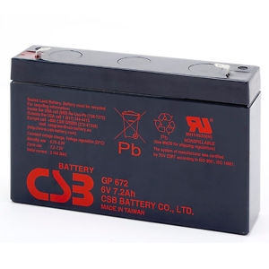 CSB 6V 7.2Ah SLA Battery