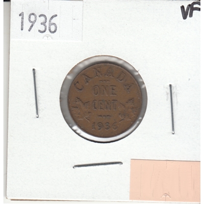 1936 Canada 1-cent Very Fine (VF-20)