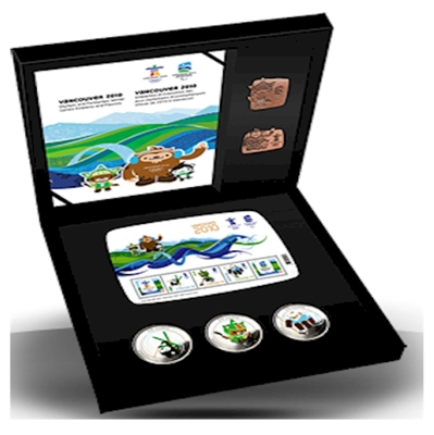 2010 Canada Vancouver Olympics Bronze Collector's Set