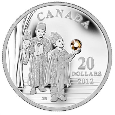 2012 Canada $20 The Three Wise Men Fine Silver Coin