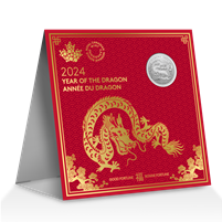 2024 Canada $8 Lunar Year of the Dragon Fine Silver (No Tax)