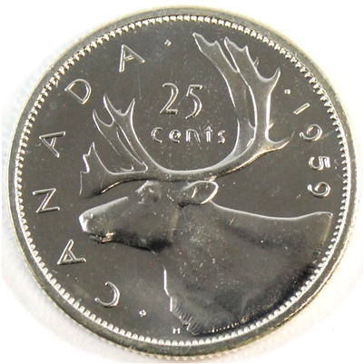 1959 Canada 25-cents Proof Like