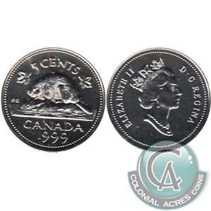 1999 Canada 5-cents Specimen