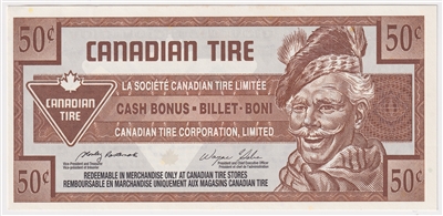 S27-Ea03-90 Replacement 2003 Canadian Tire Coupon 50 Cents Uncirculated