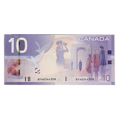 BC-68b 2009 Canada $10 Jenkins-Carney, BFH, CUNC