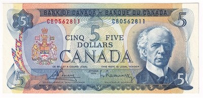 BC-48a 1972 Canada $5 Bouey-Rasminsky, CB, UNC