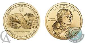 2010 P Native American USA Dollar Brilliant Uncirculated (MS-63)