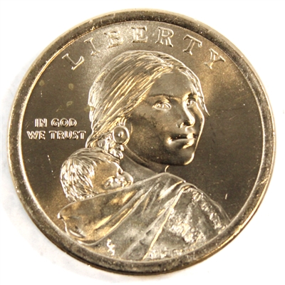 2014 D Native American USA Dollar Brilliant Uncirculated (MS-63)