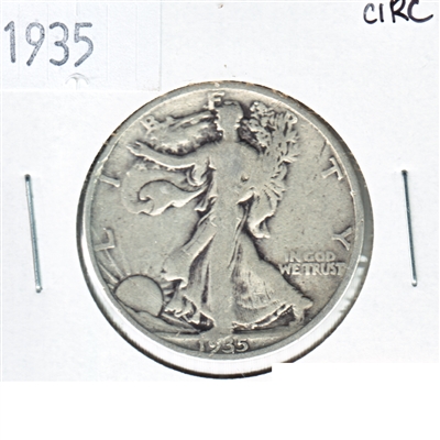 1935 USA Half Dollar Circulated