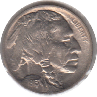 1913 Var. 1 Raised Ground USA Nickel Choice BU (MS-64) $