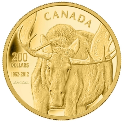2012 Canada $200 Gold Coin - The Challenge - Robert Bateman (No Tax)